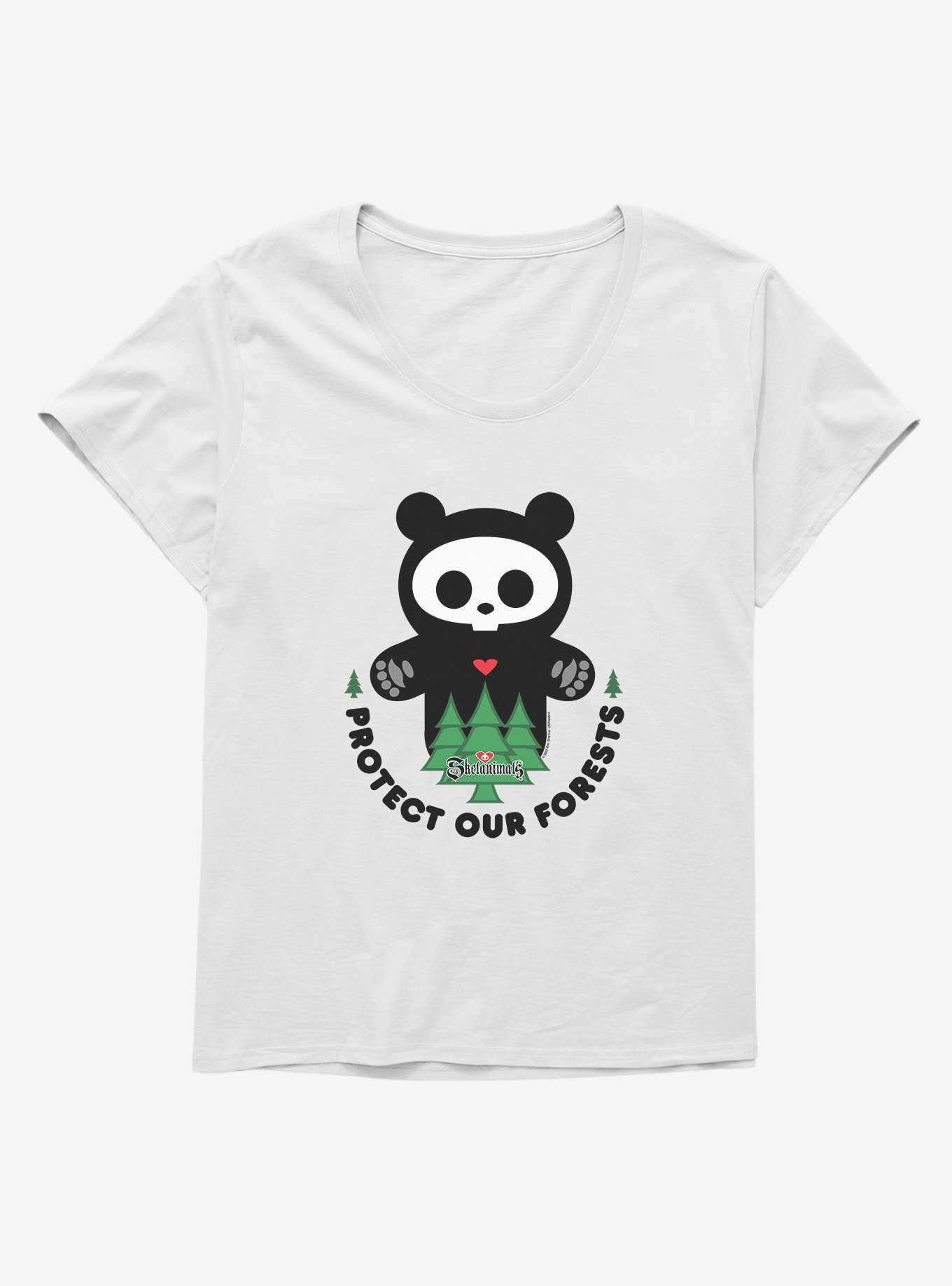 Skelanimals ChungKee Protect Our Forests Girls T-Shirt Plus Size, , hi-res