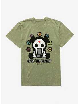 Skelanimals Ellie Save The Planet Mineral Wash T-Shirt, , hi-res
