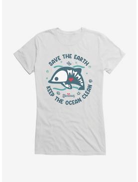 Skelanimals Dolphie Keep The Ocean Clean Girls T-Shirt, , hi-res
