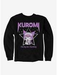 Kuromi Cheeky But Charming Sweatshirt, , hi-res