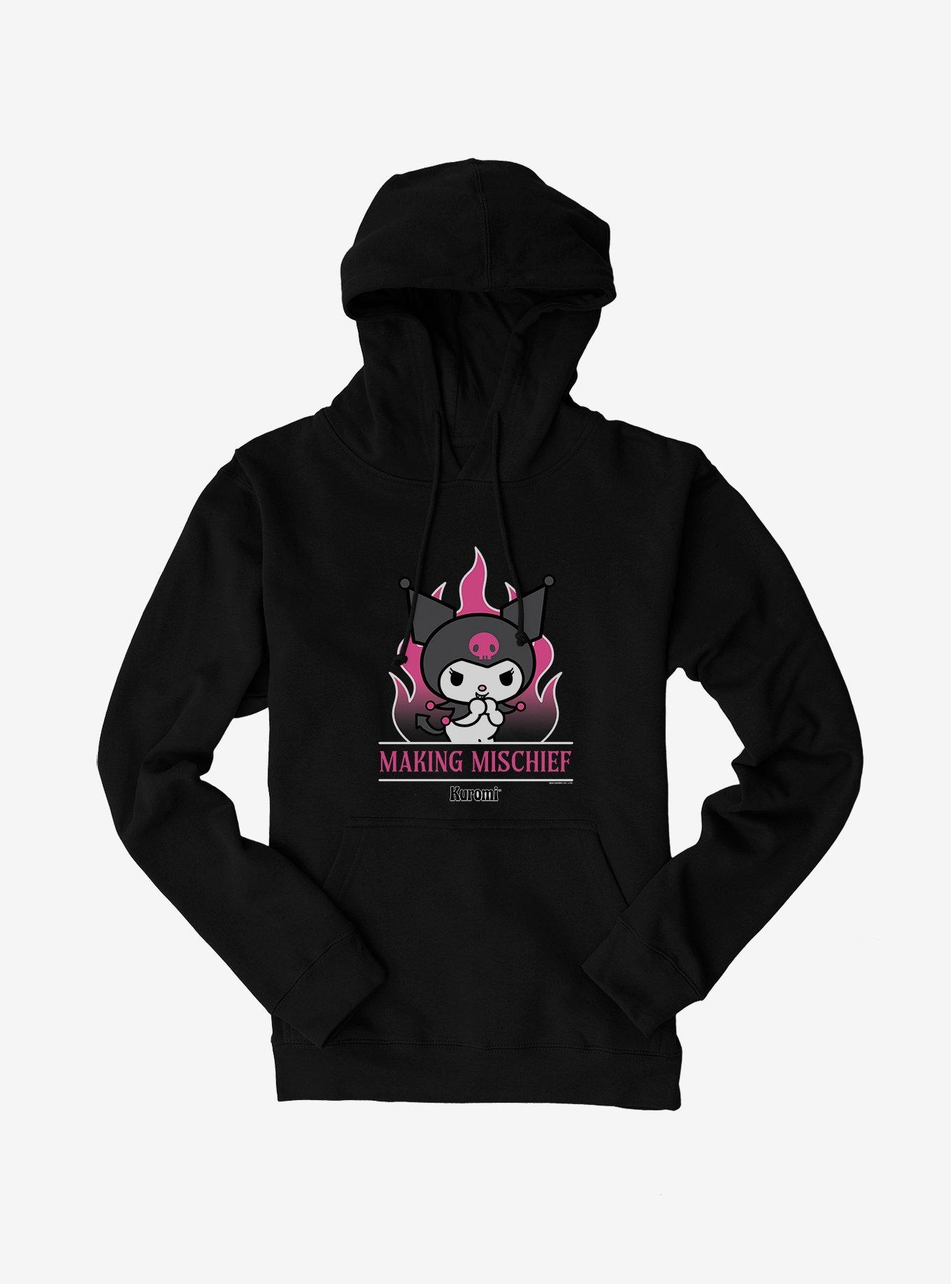 Black discount kuromi hoodie