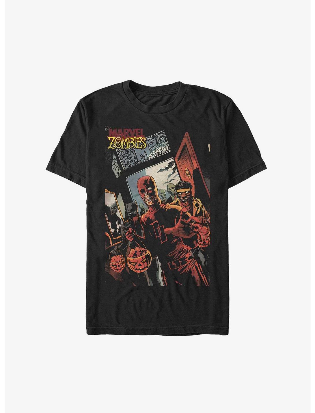 Marvel Daredevil Halloween Zombie Poster T-Shirt, BLACK, hi-res
