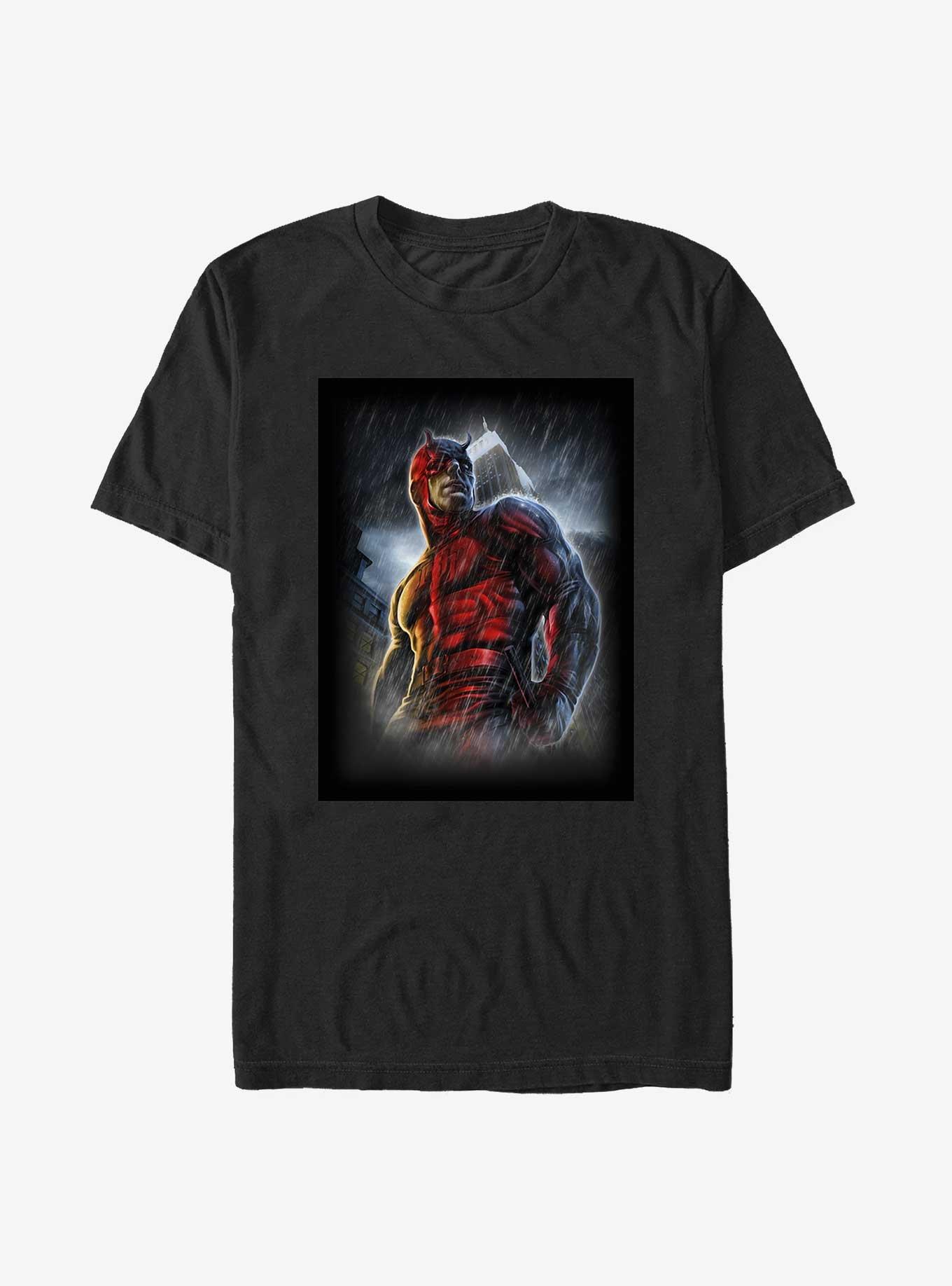 Marvel Daredevil Redemption Poster T-Shirt, BLACK, hi-res