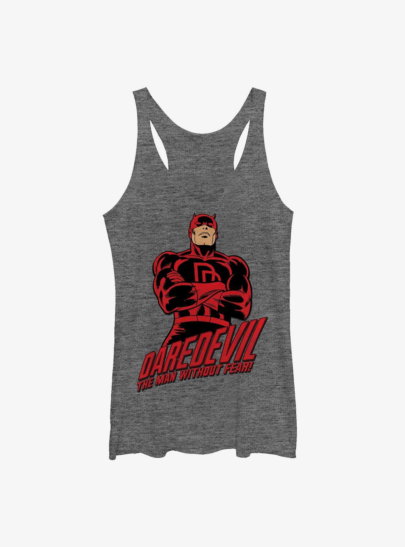 Marvel Daredevil The Man Without Fear Womens Tank Top, , hi-res