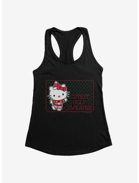 Hello Kitty Cutest Ugly Christmas Womens Tank Top, , hi-res