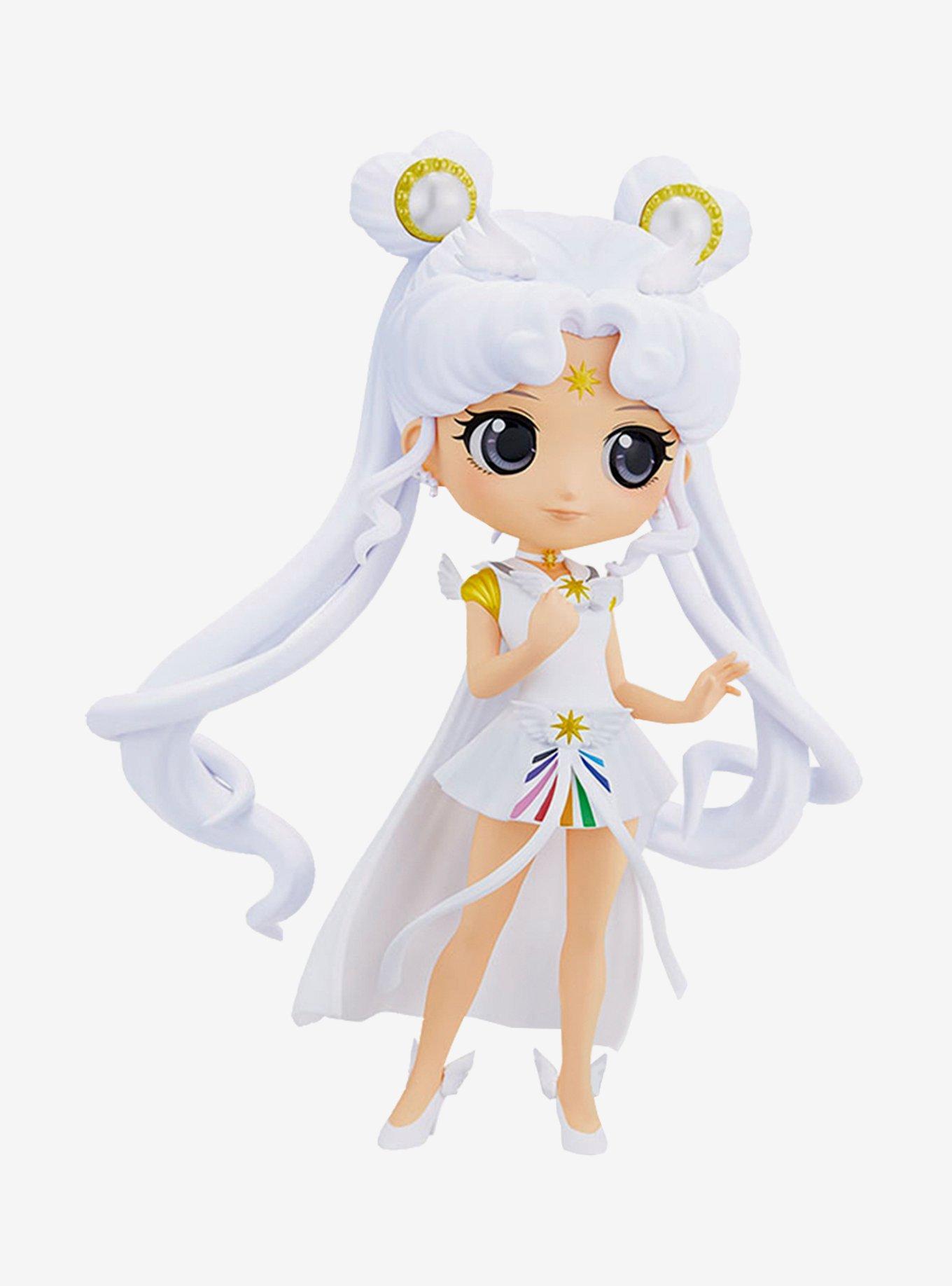 Banpresto Sailor Moon Cosmos Q Posket Sailor Cosmos (Ver. A) Figure, , hi-res