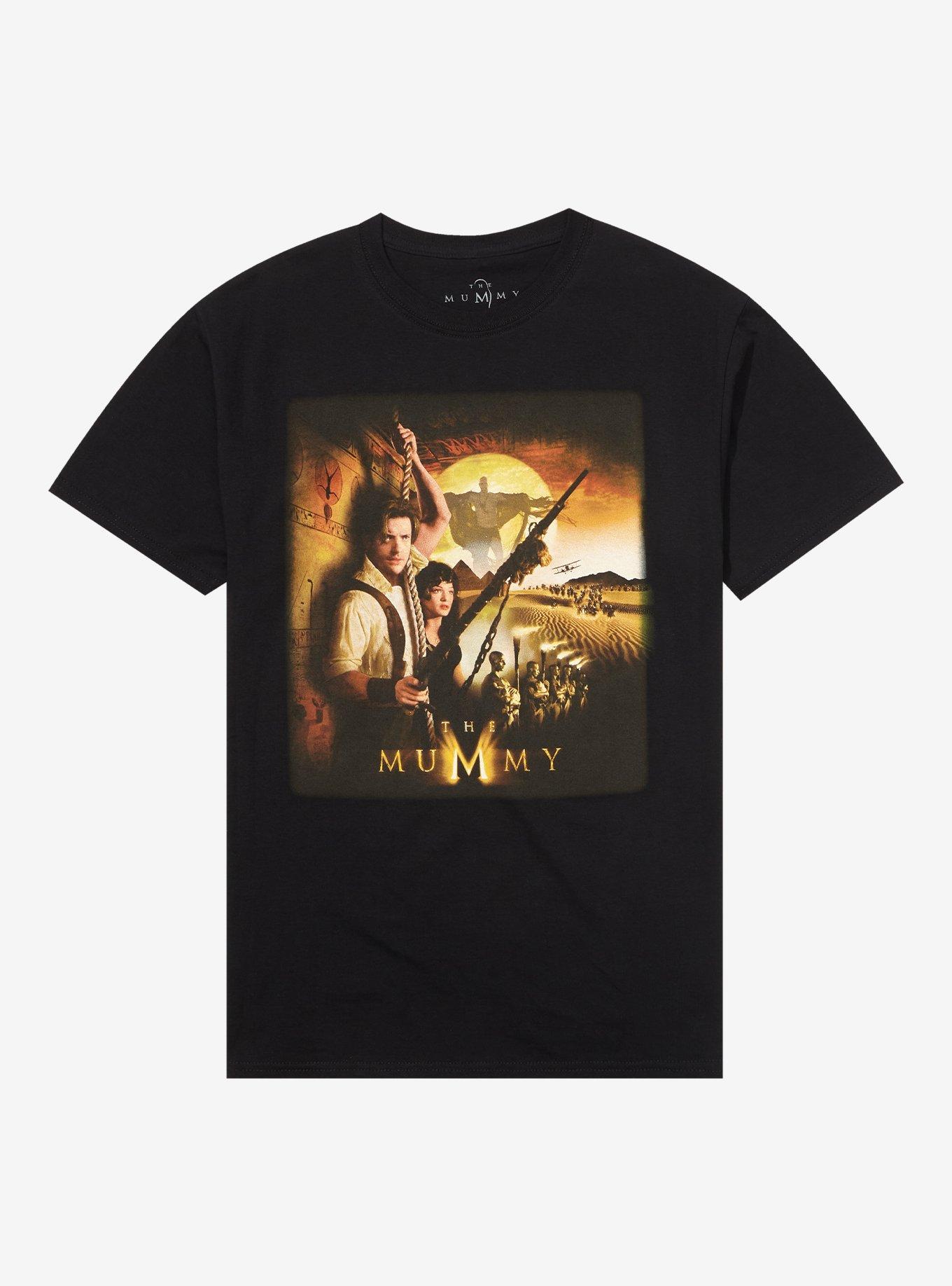 The Mummy Poster T-Shirt, BLACK, hi-res