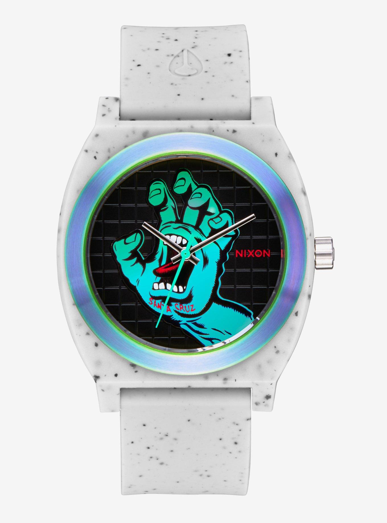 Nixon Santa Cruz Time Teller Concrete x Screaming Hand Watch, , hi-res