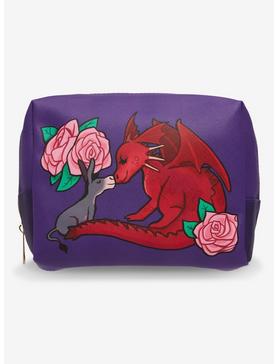 Shrek Donkey & Dragon Floral Cosmetic Bag, , hi-res