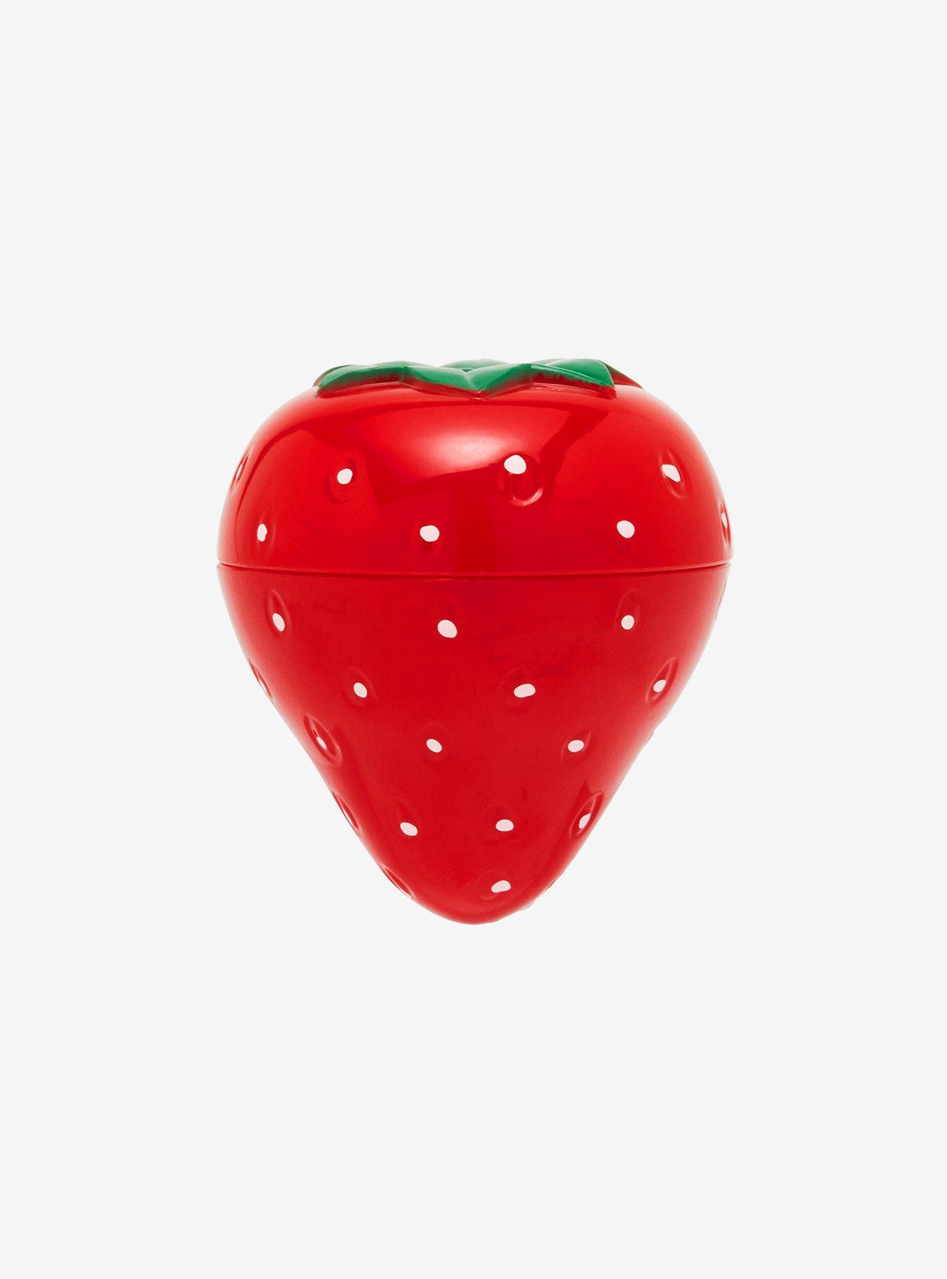Figural Strawberry Lip Balm, , hi-res