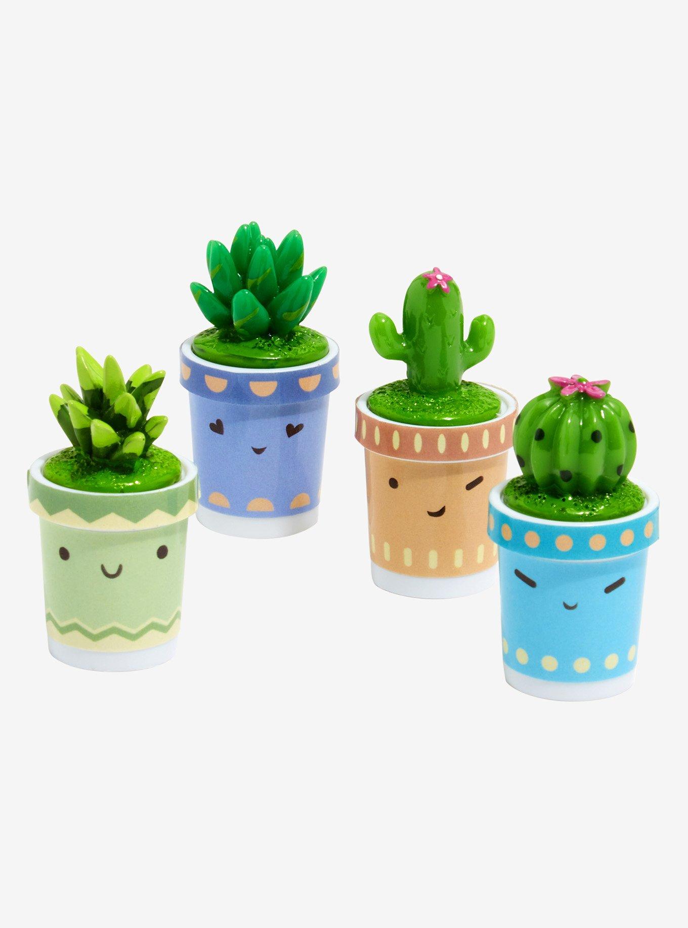 Figural Cacti Blind Bag Lip Balm, , hi-res