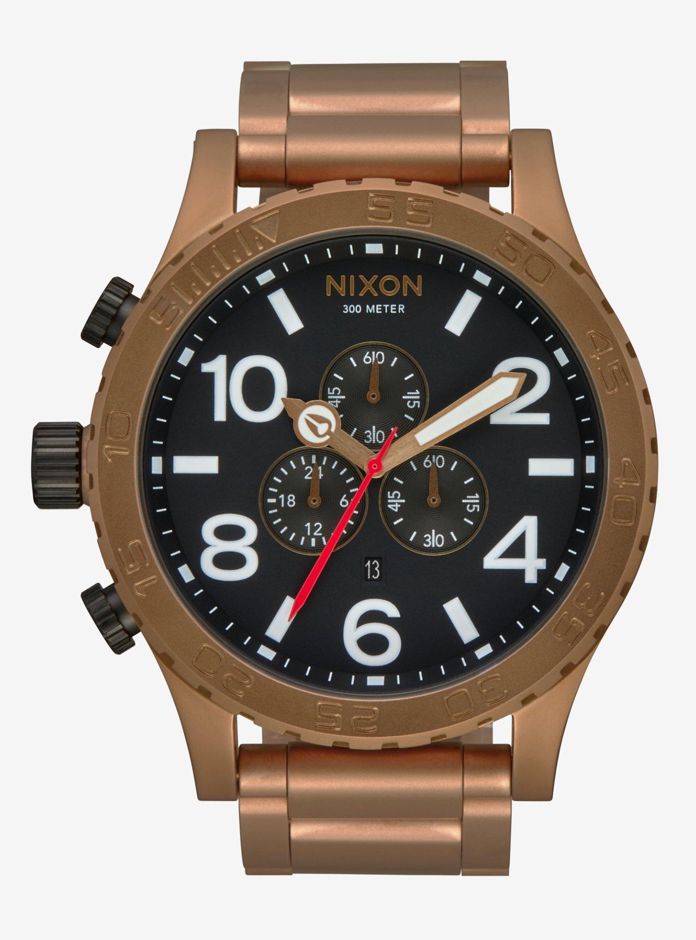 Nixon 51-30 Chrono V1 Bronze x Black Watch, , hi-res