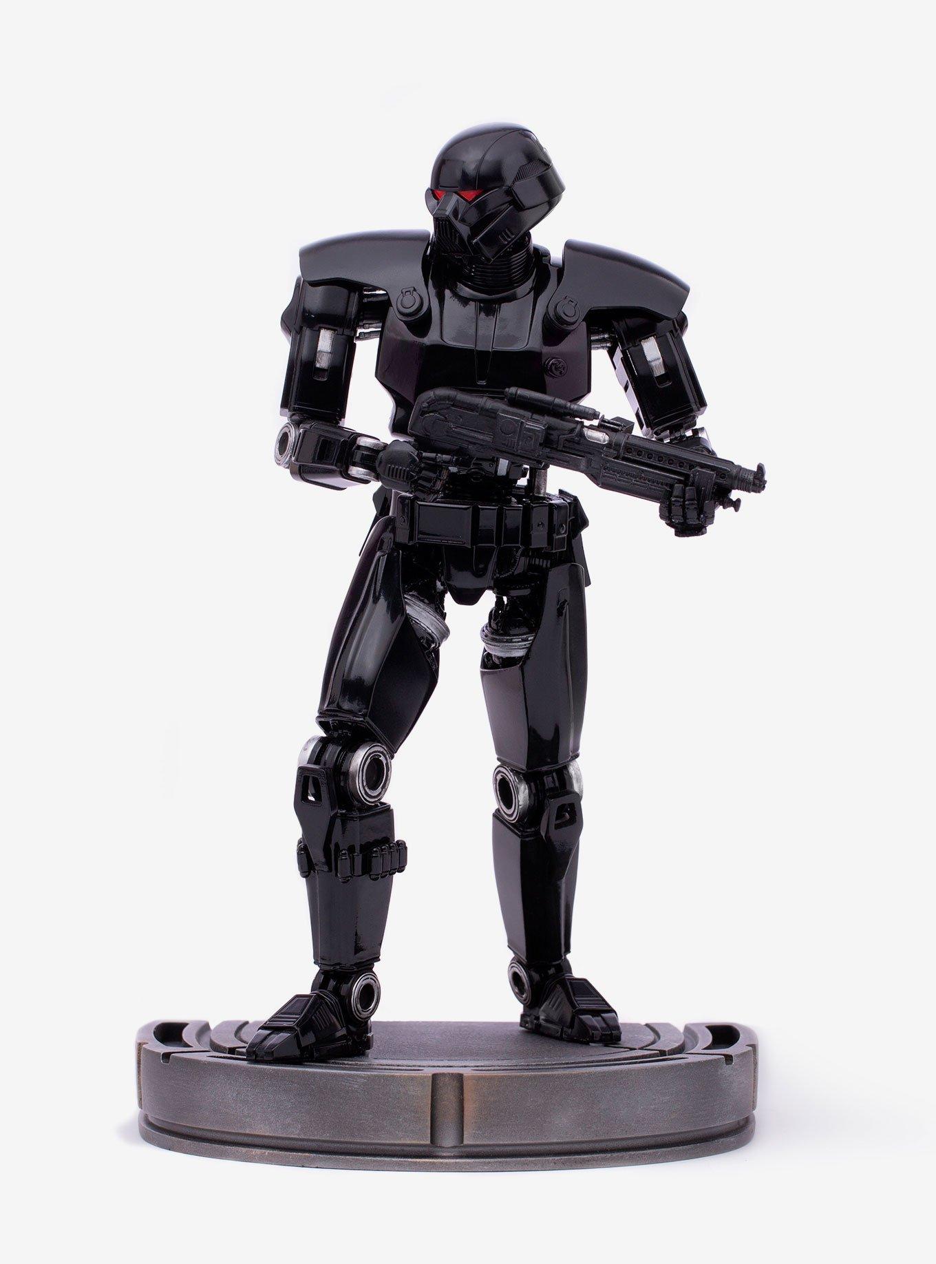 Star Wars The Mandalorian Dark Trooper Battle Diorama Series Art Scale 1/10, , hi-res