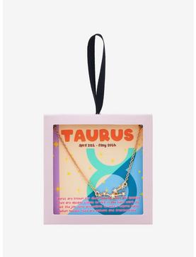 Taurus Zodiac Constellation Necklace - BoxLunch Exclusive , , hi-res