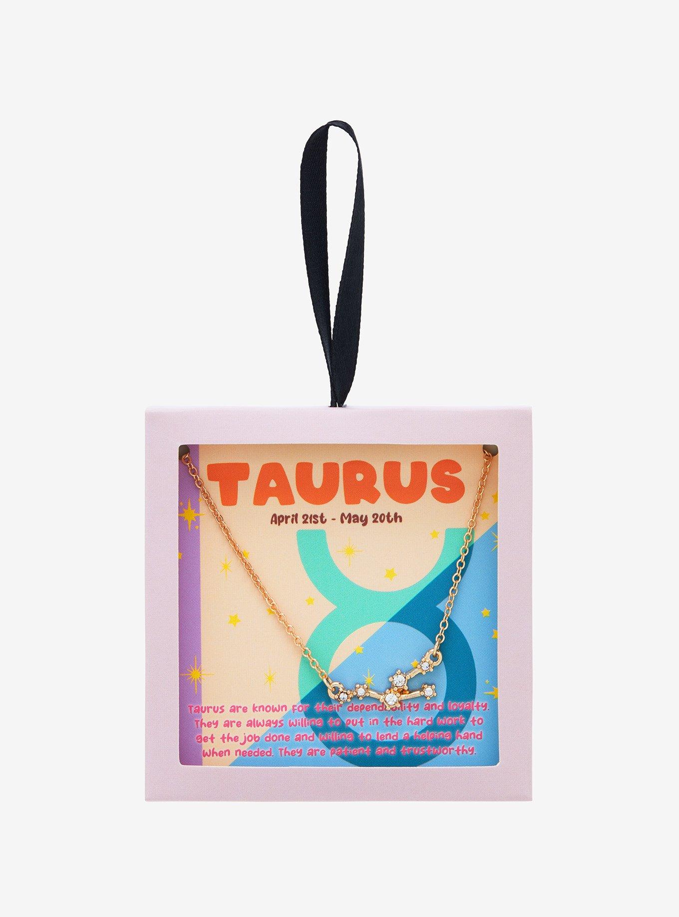 Taurus Zodiac Constellation Necklace BoxLunch Exclusive BoxLunch