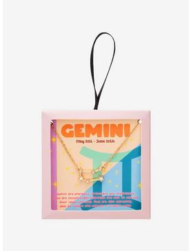 Gemini Zodiac Constellation Necklace - BoxLunch Exclusive , , hi-res