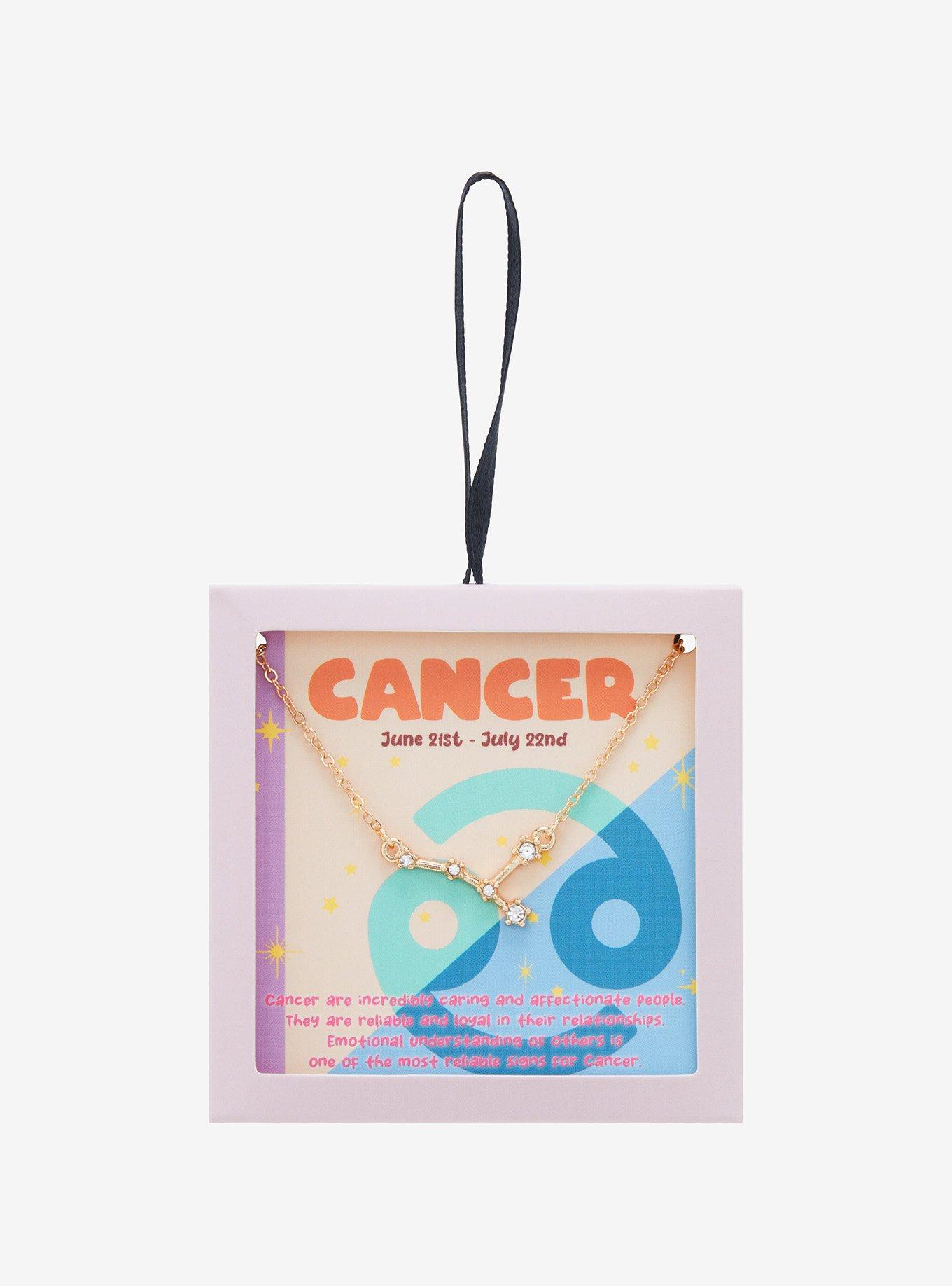 Cancer Zodiac Constellation Necklace BoxLunch Exclusive BoxLunch