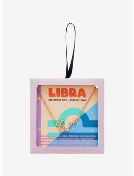 Libra Zodiac Constellation Necklace - BoxLunch Exclusive , , hi-res