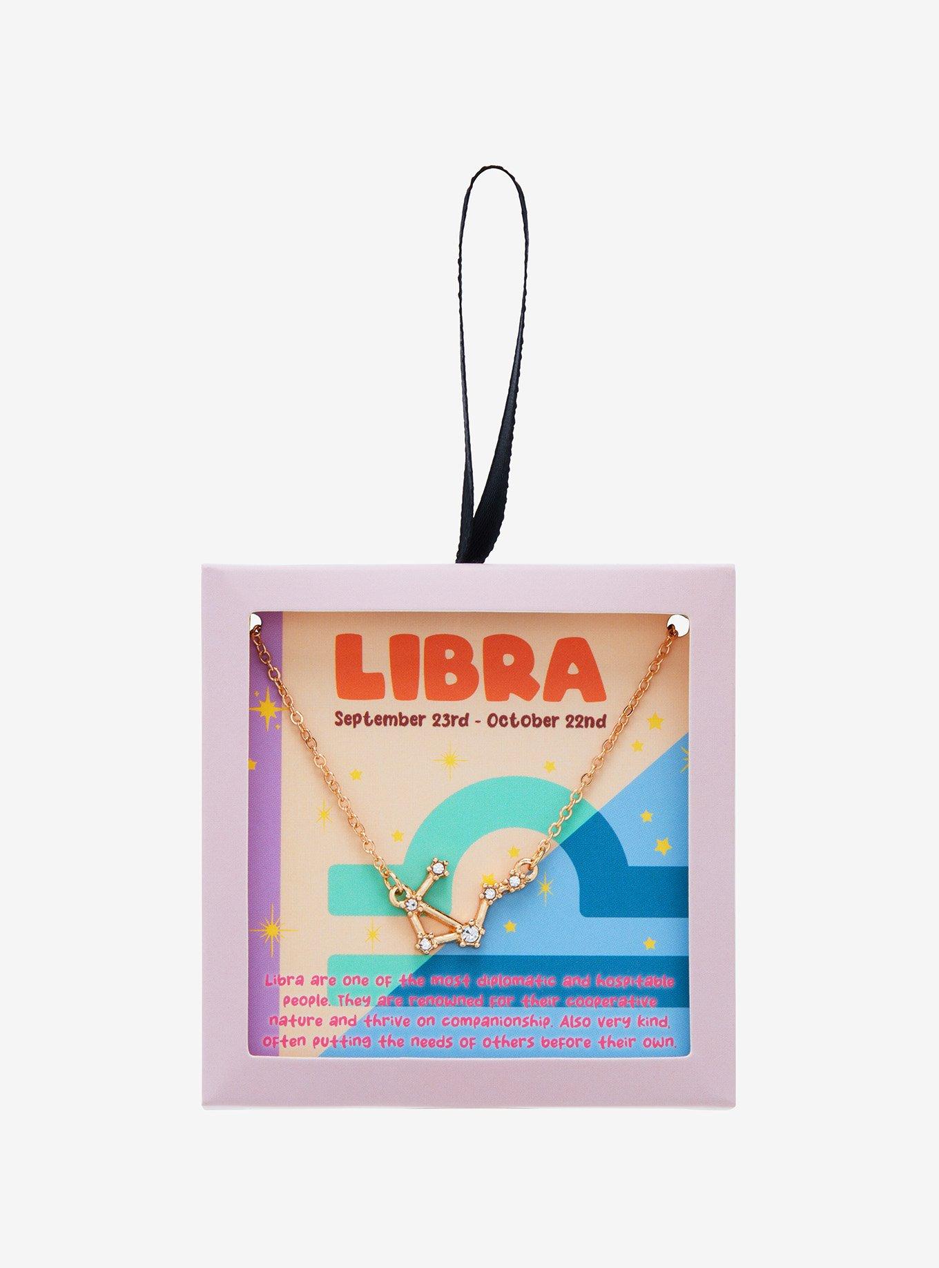 Libra Zodiac Constellation Necklace BoxLunch Exclusive BoxLunch