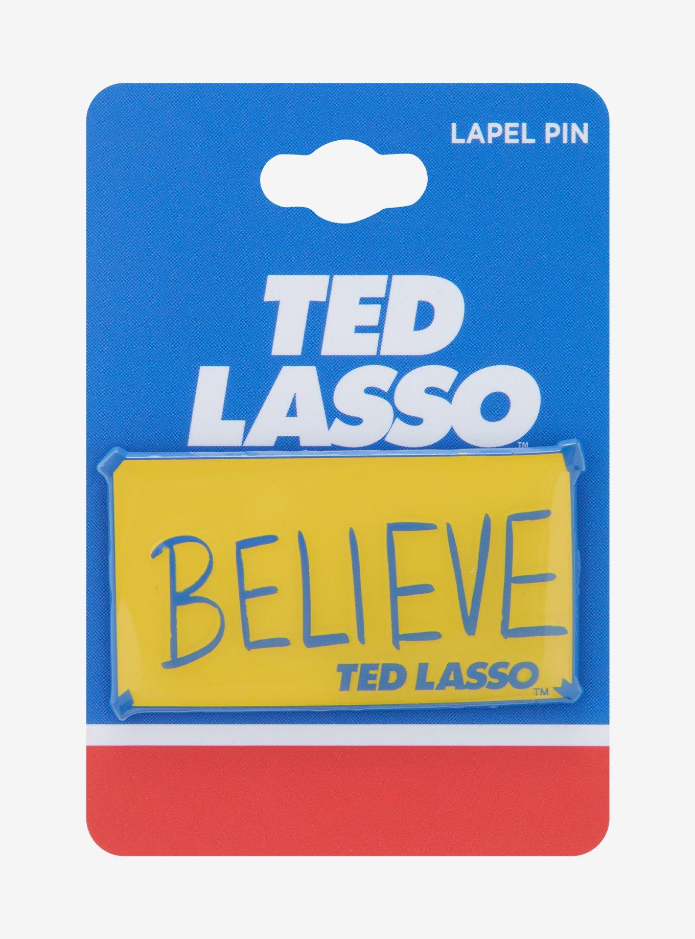 Ted Lasso Believe Sign Enamel Pin, , hi-res