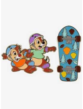 Disney Chip & Dale Skateboarding Enamel Pin Set - BoxLunch Exclusive, , hi-res