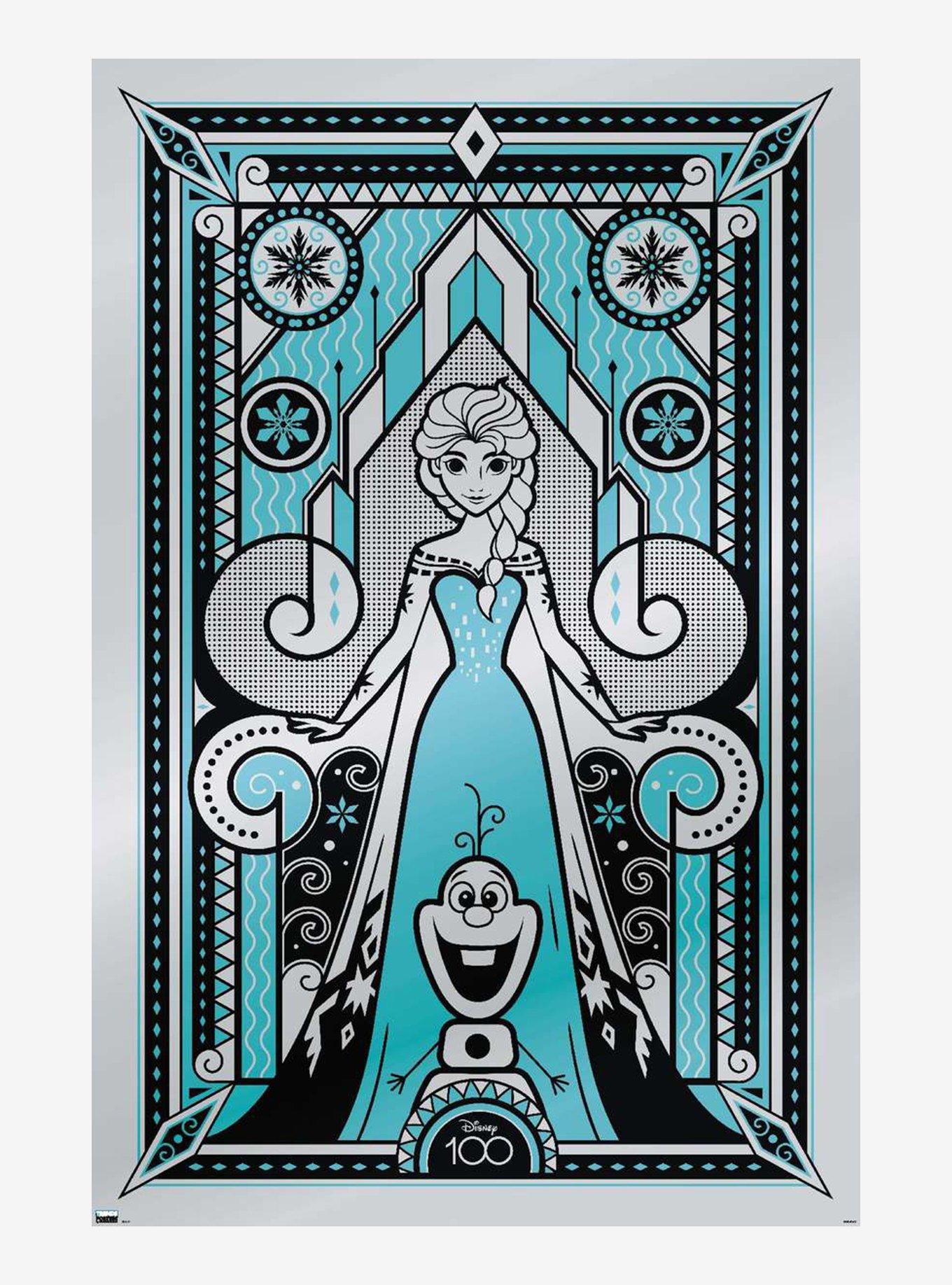 Disney100 Frozen Elsa Poster, , hi-res
