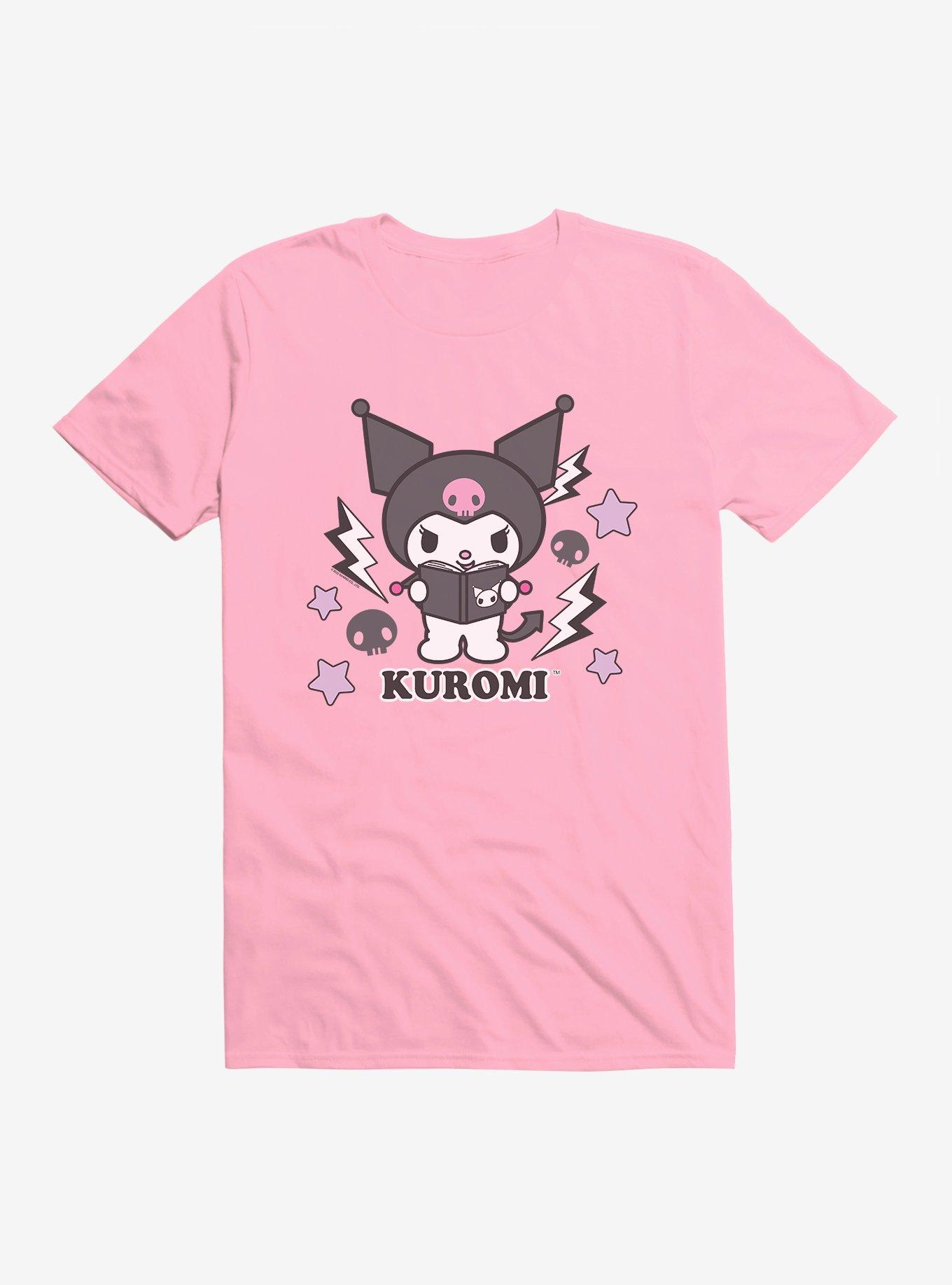 Kuromi Halloween Spells T-Shirt, CHARITY PINK, hi-res