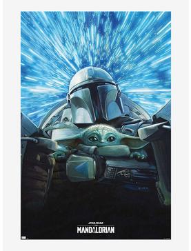 Star Wars The Mandalorian Lightspeed Poster, , hi-res