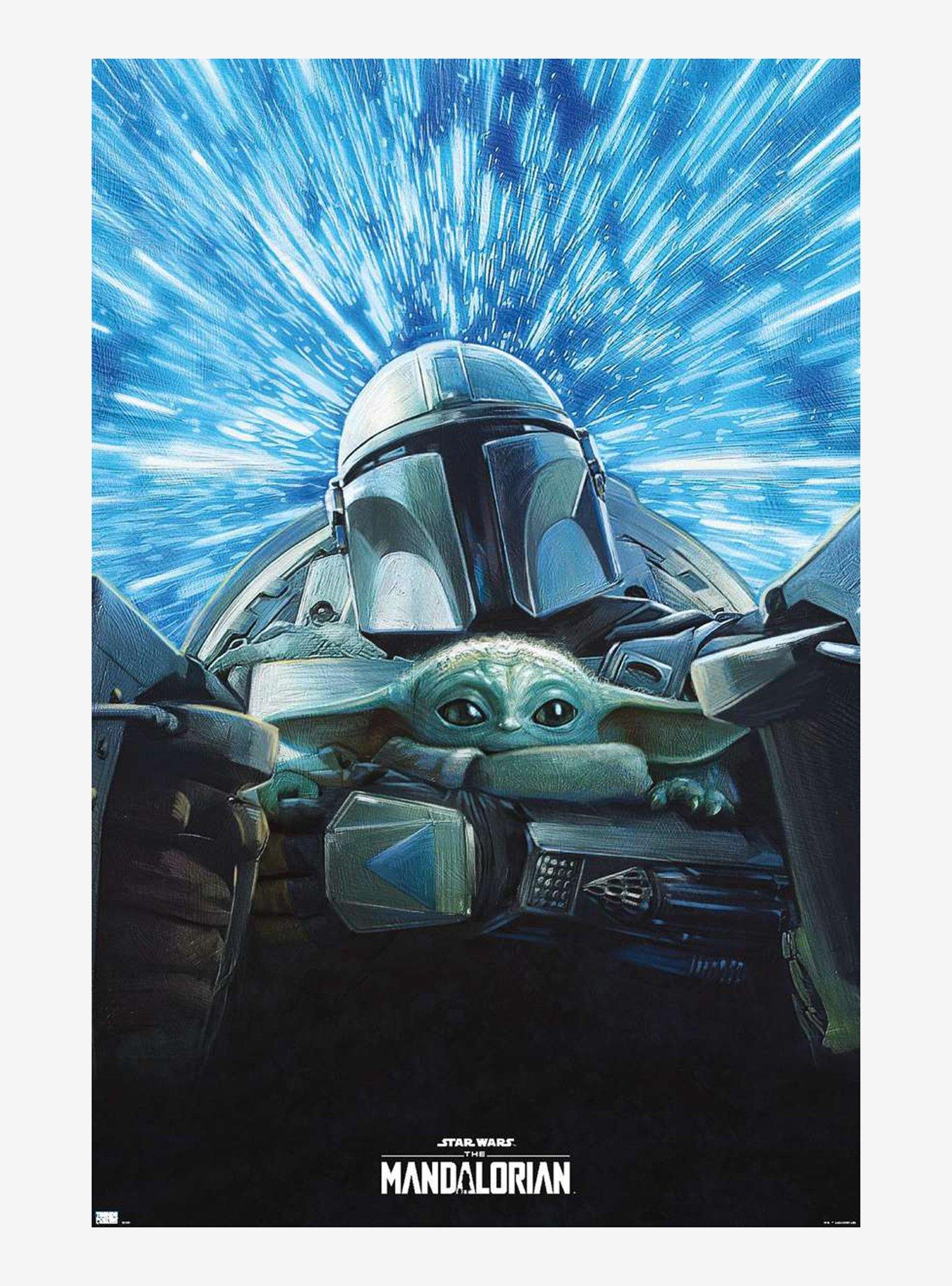 Star Wars The Mandalorian Lightspeed Poster, , hi-res