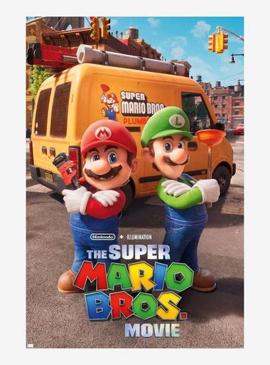 Poster do filme de Super Mario Bros. vaza antes da hora - SBT