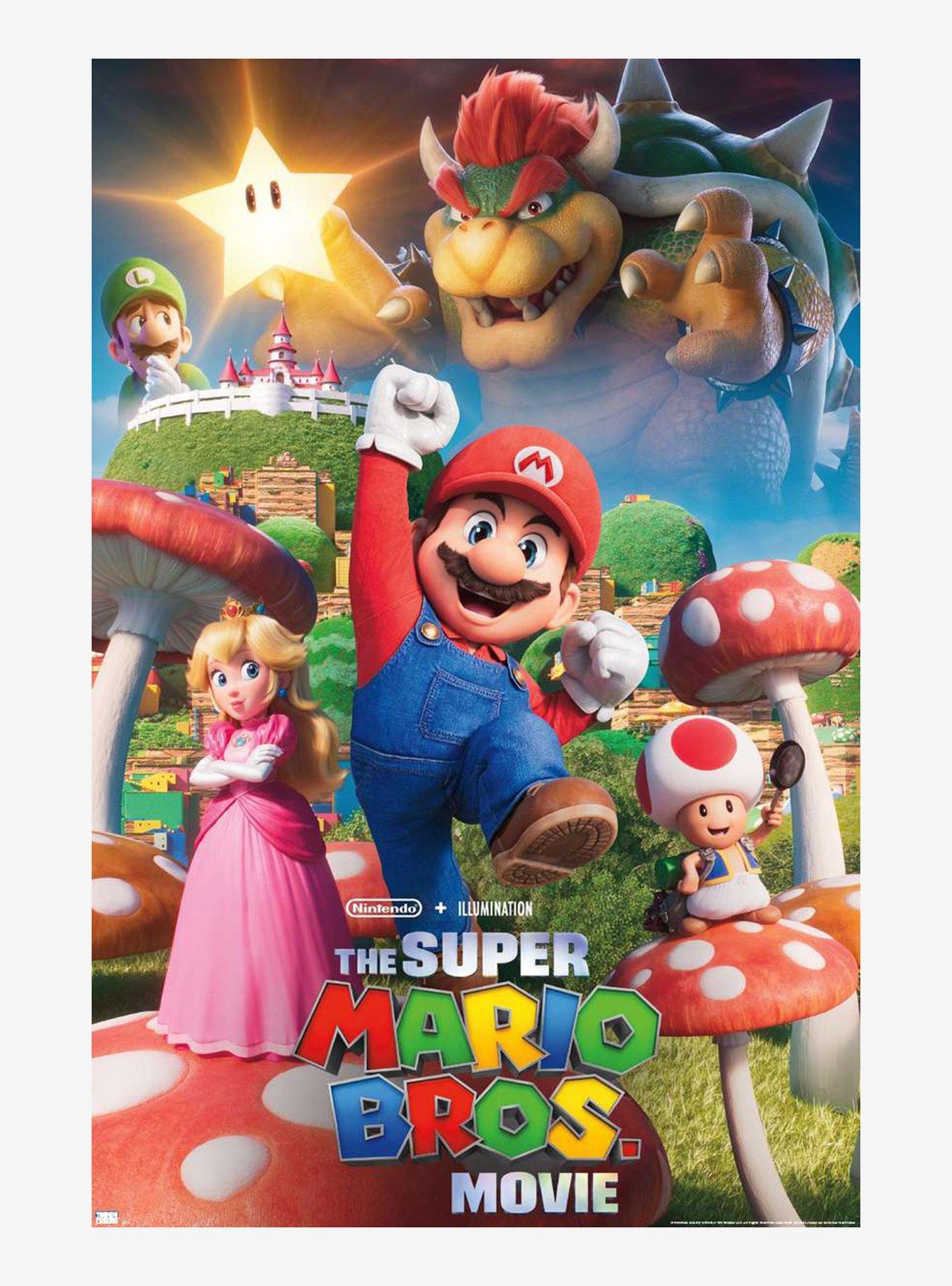 New The Super Mario Bros. Movie posters shows Bowser and Donkey Kong