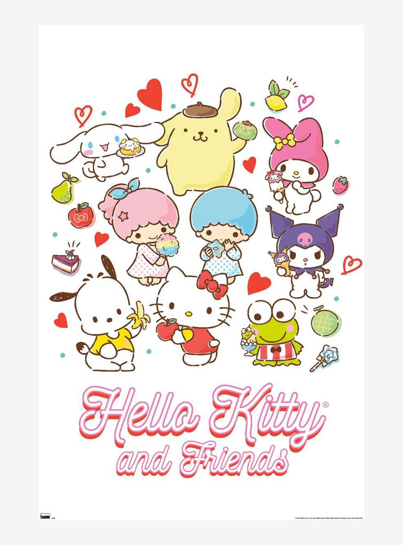 Hello Kitty And Friends Sweet Treats Poster Hot Topic