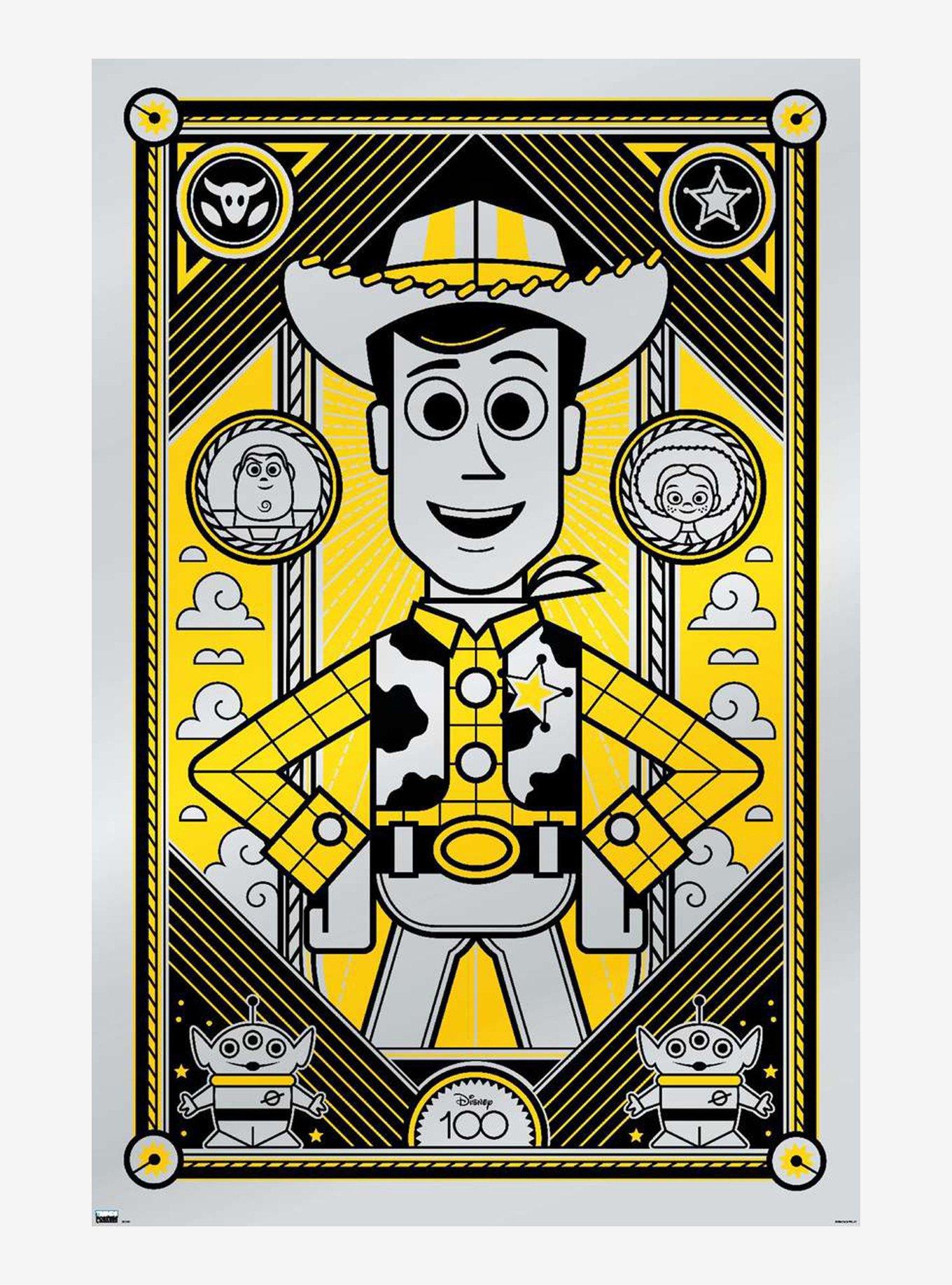 Disney100 Pixar Toy Story Woody Poster