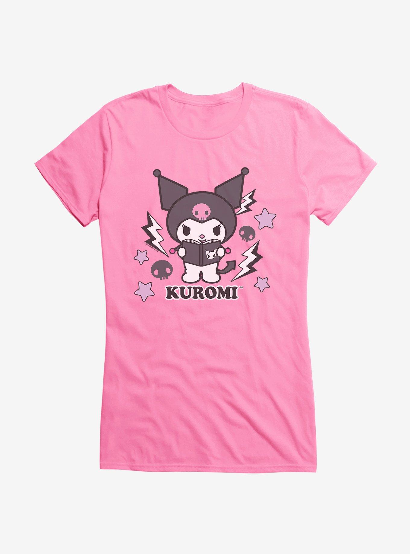 Kuromi Halloween Spells Girls T-Shirt, CHARITY PINK, hi-res