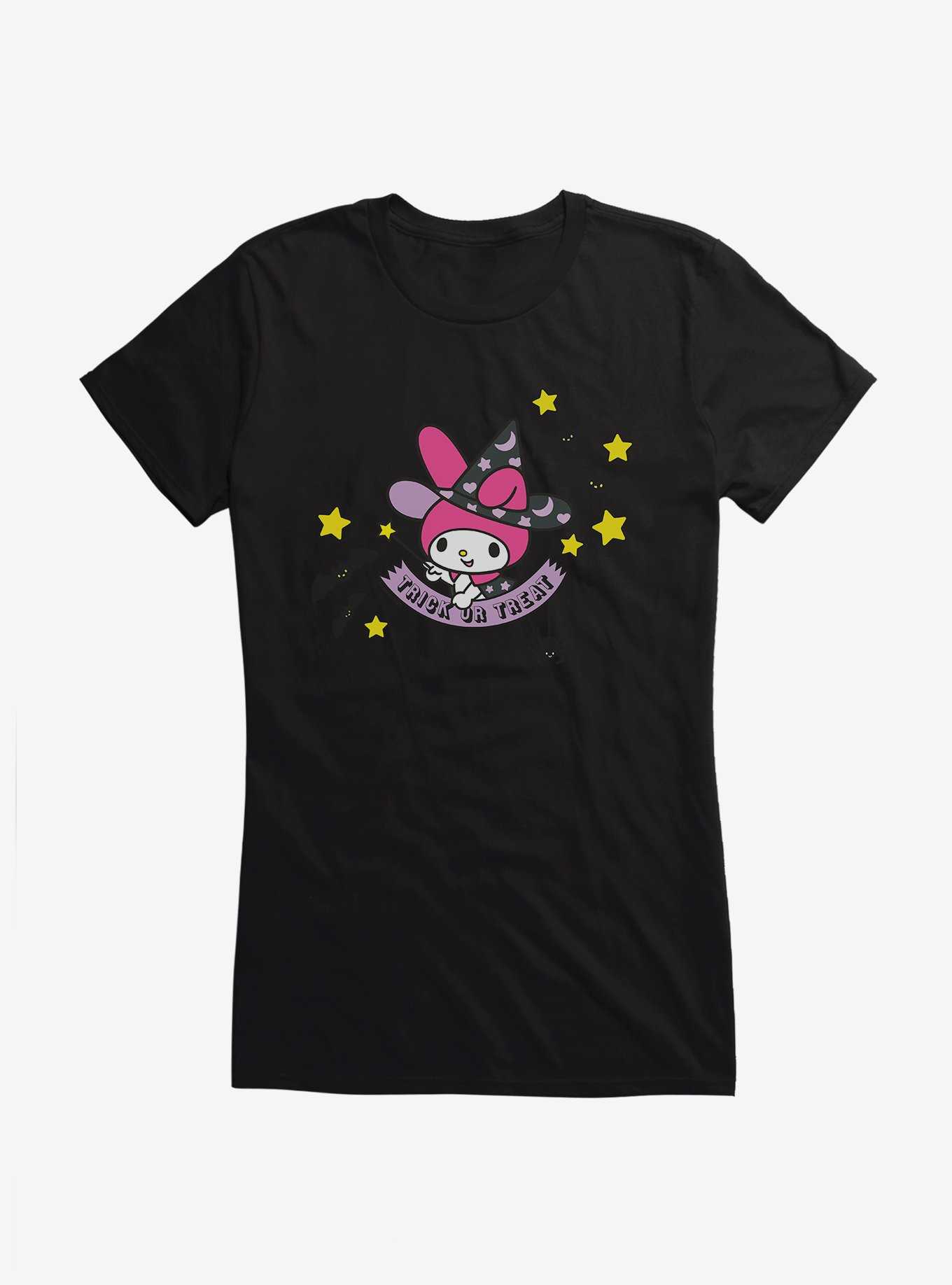 My Melody Halloween Witch Girls T-Shirt, , hi-res