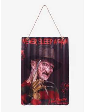 A Nightmare On Elm Street Never Sleep Again Metal Sign, , hi-res