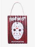 Friday The 13th Jason's Mask Metal Sign, , hi-res