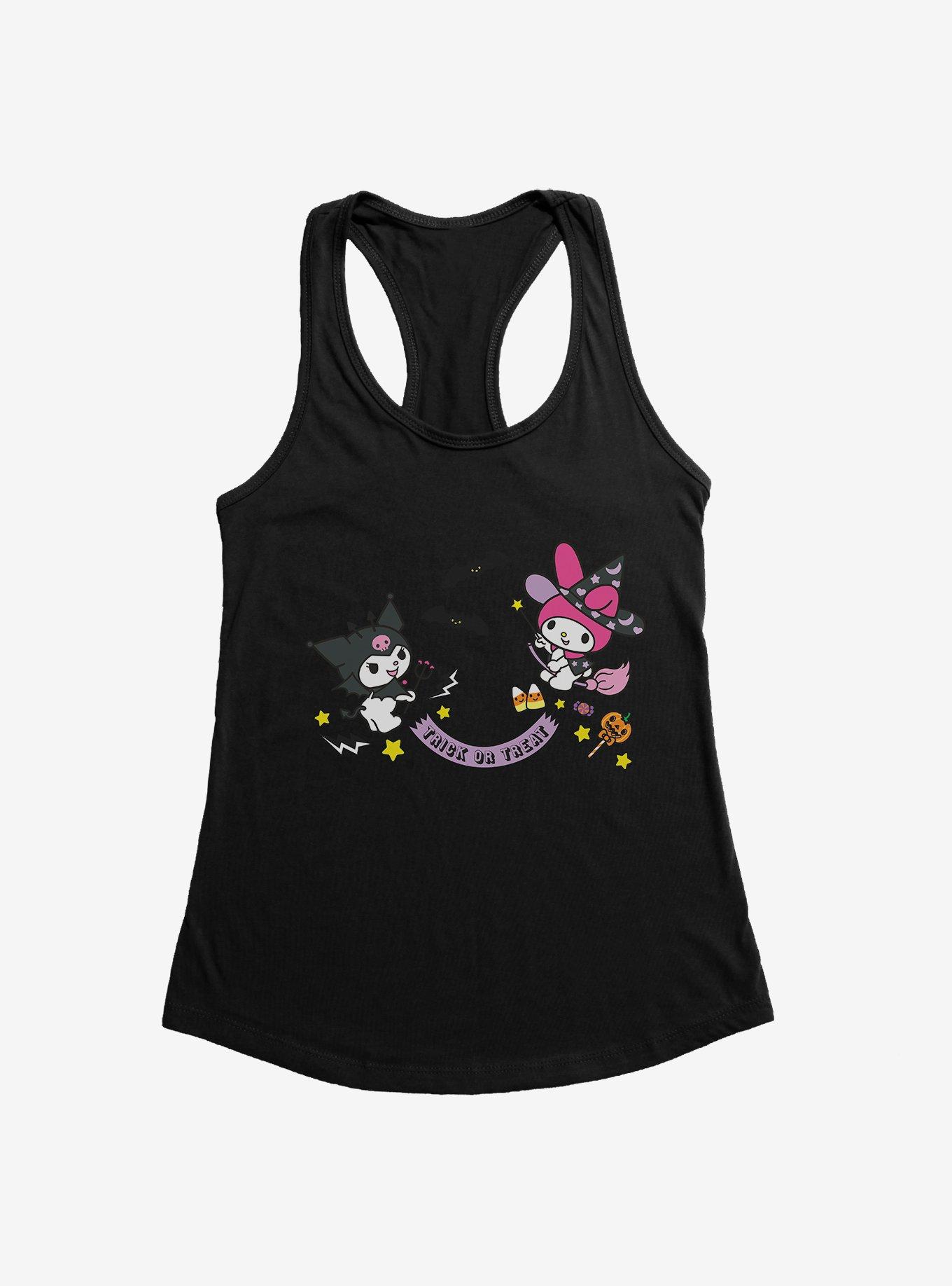 My Melody And Kuromi Halloween All Together Girls Tank
