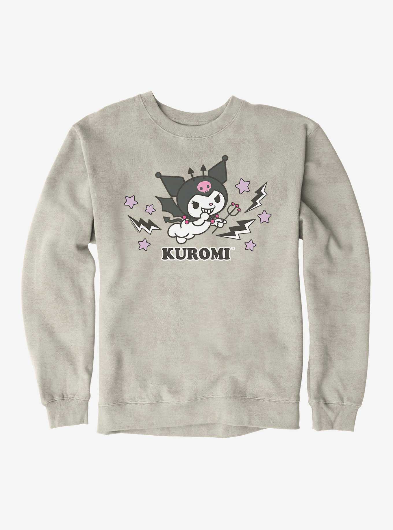 Kuromi Halloween Flying Sweatshirt, , hi-res