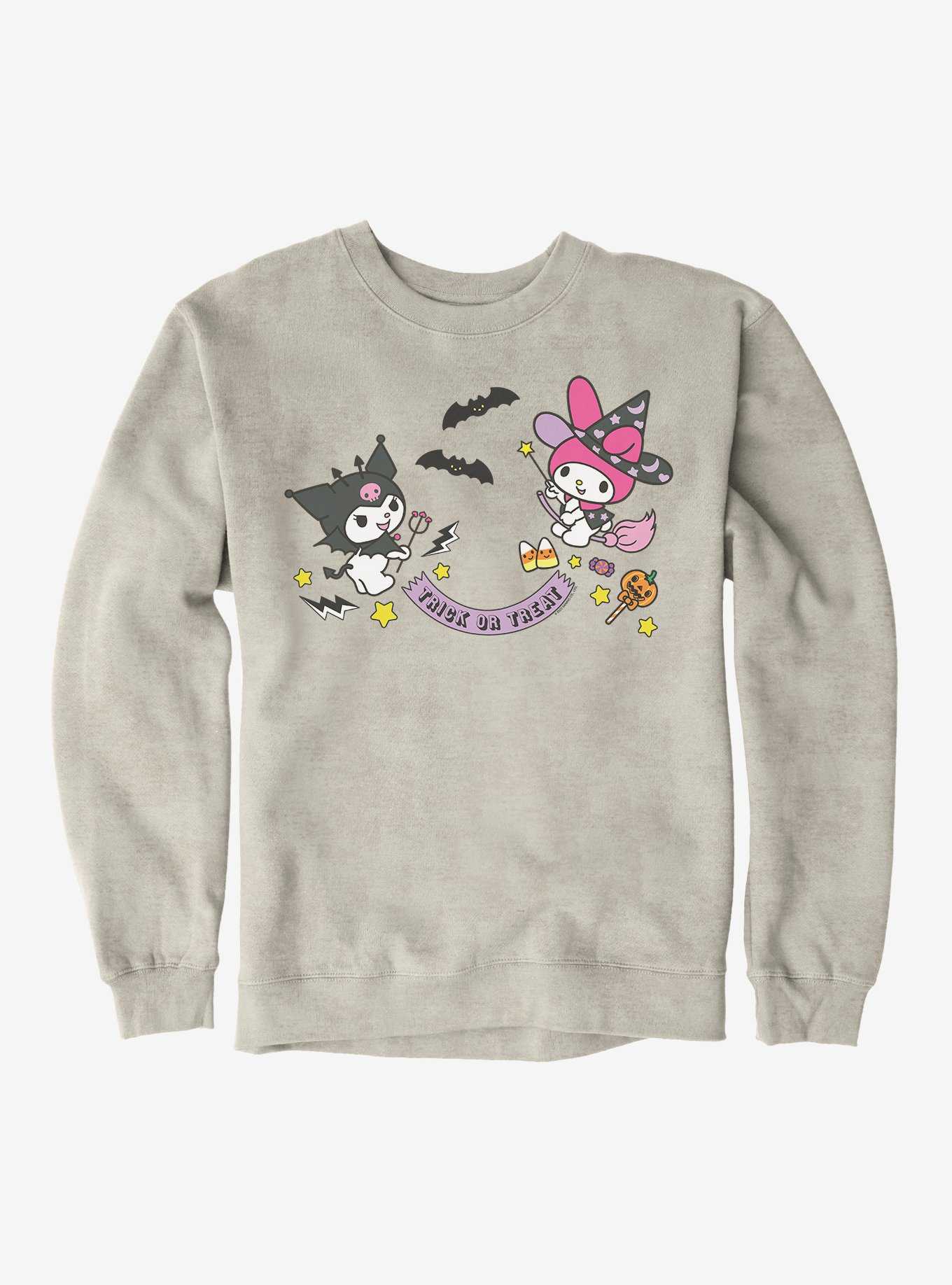 My Melody And Kuromi Halloween All Together Sweatshirt, , hi-res