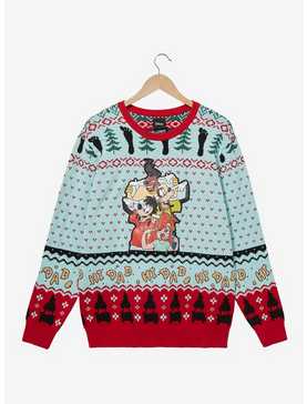 Disney A Goofy Movie Group Portrait Holiday Sweater - BoxLunch Exclusive, , hi-res