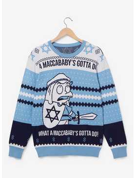 Rugrats Tommy Pickles Maccababy Holiday Sweater - BoxLunch Exclusive, , hi-res