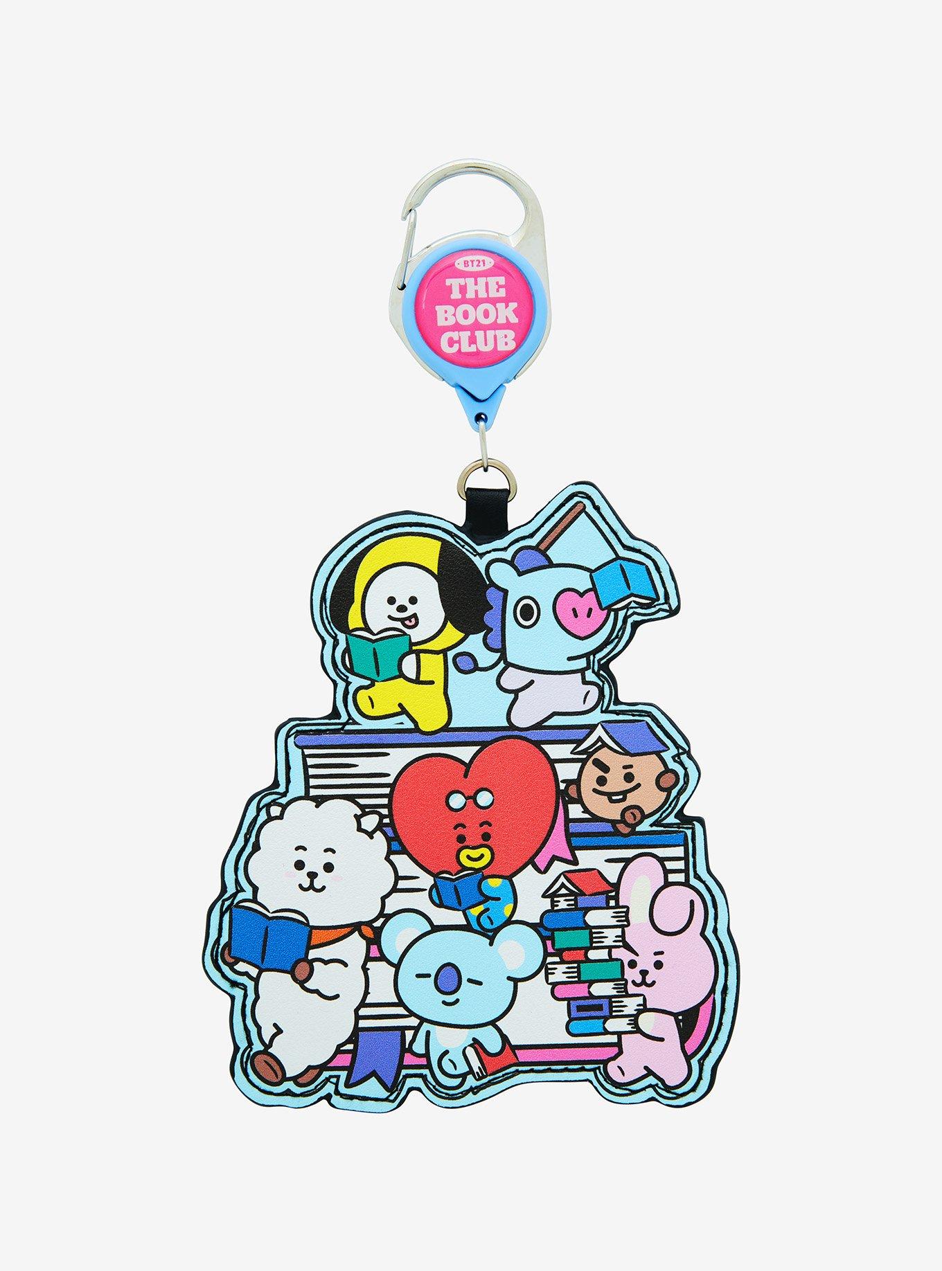 BT21 The Book Club Retractable Lanyard, , hi-res