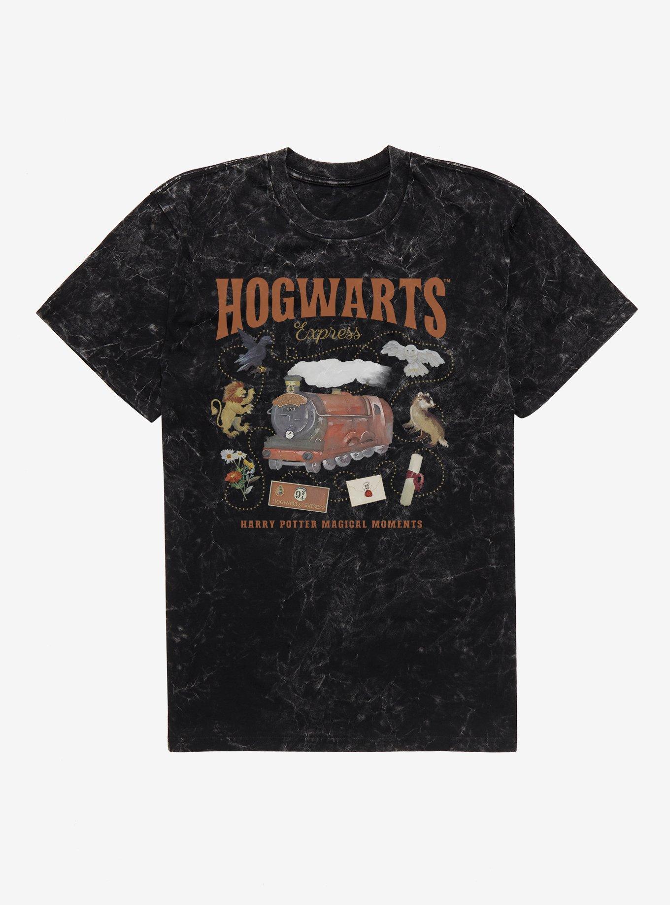 Harry Potter Hogwarts Express Magical Moments T-Shirt - BLACK 