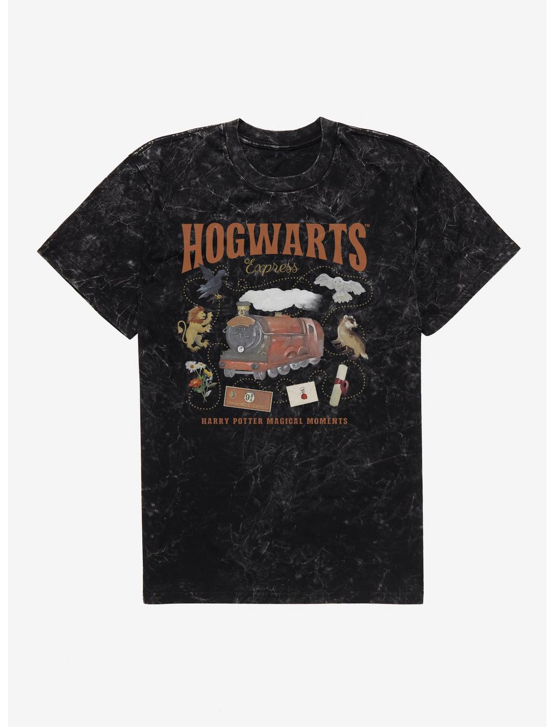 Harry Potter Hogwarts Express Magical Moments T-Shirt, BLACK MINERAL WASH, hi-res