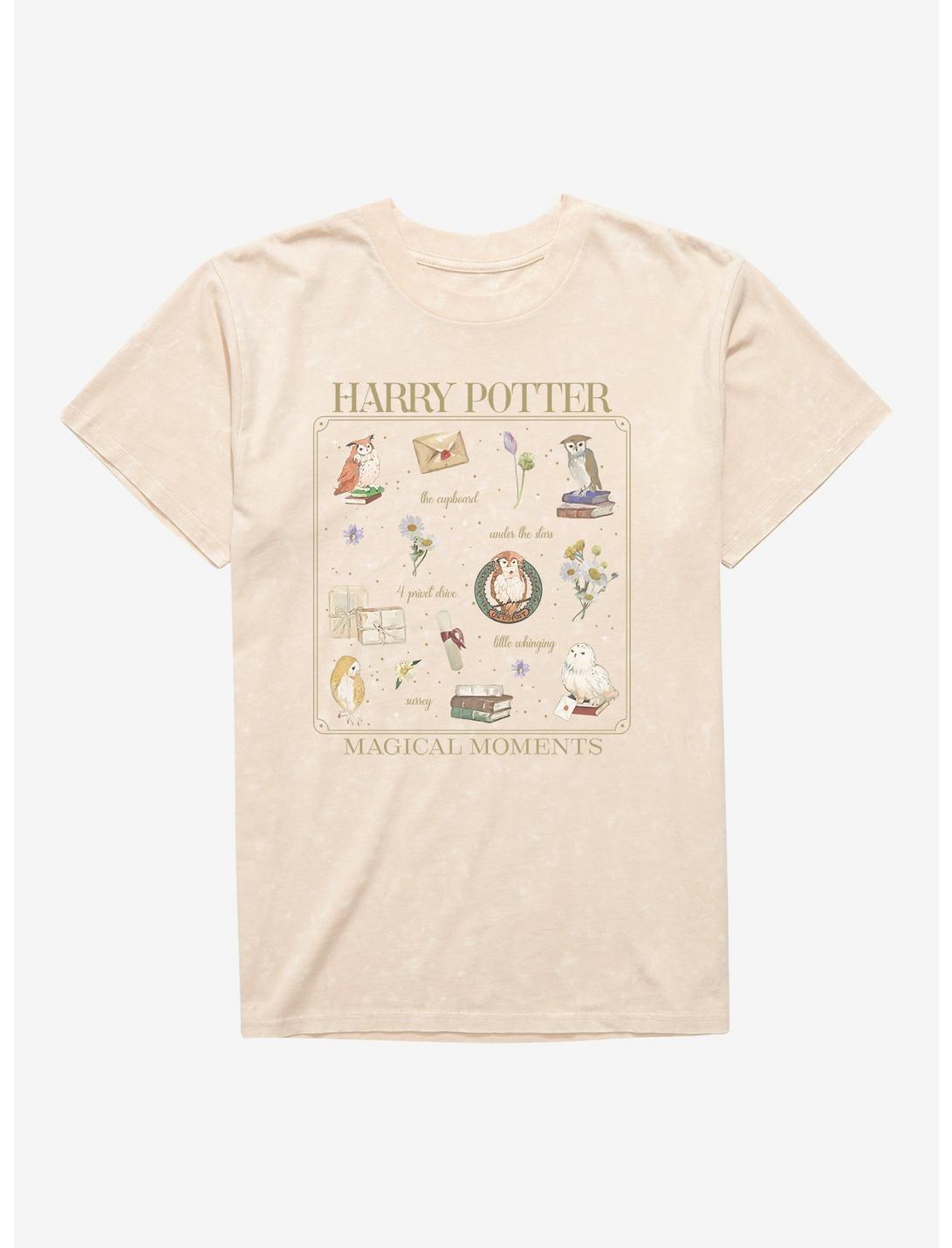 Harry Potter Owls Magical Moments T-Shirt, NATURAL MINERAL WASH, hi-res