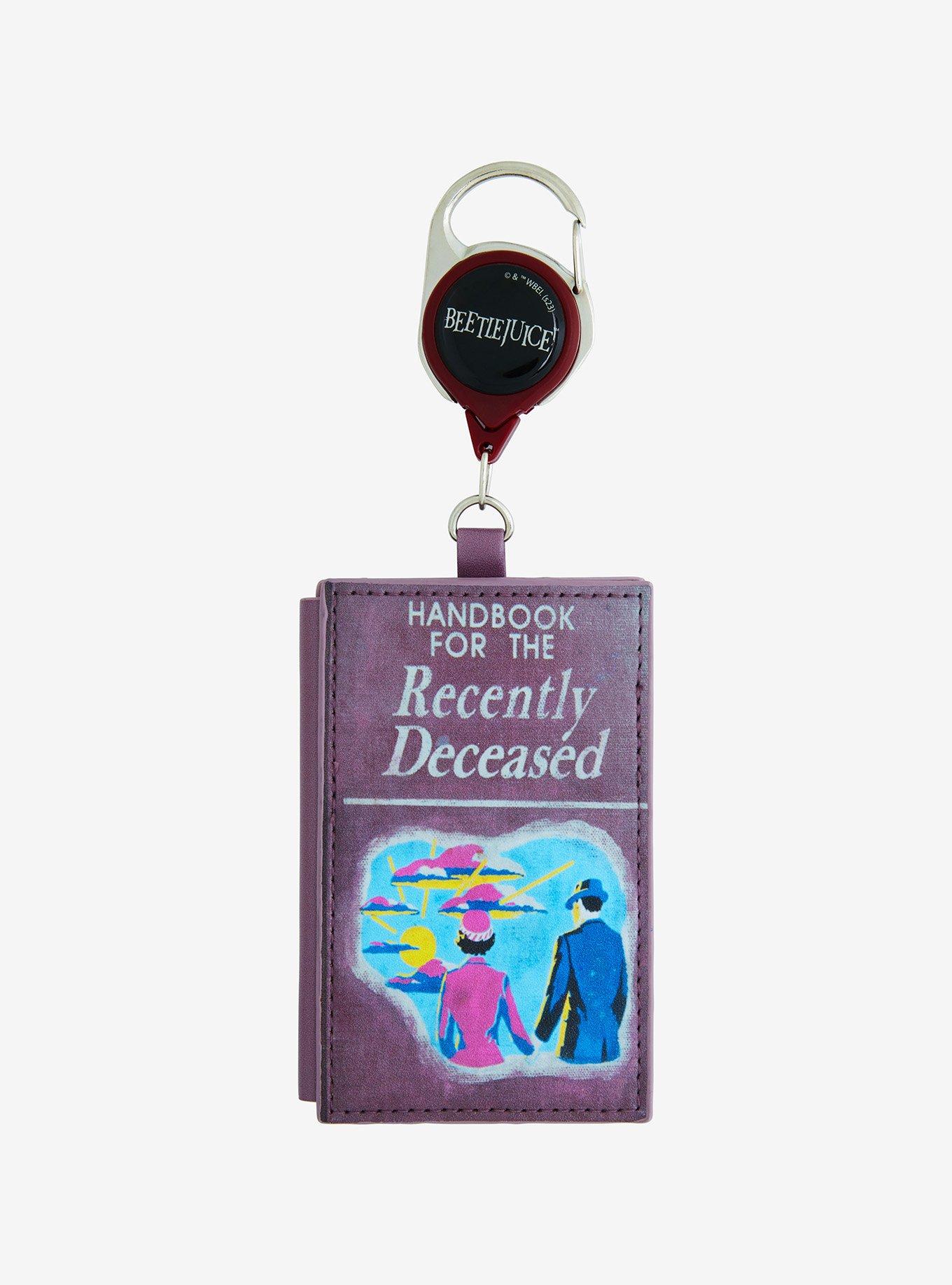 Beetlejuice Handbook For The Recently Deceased Retractable Lanyard