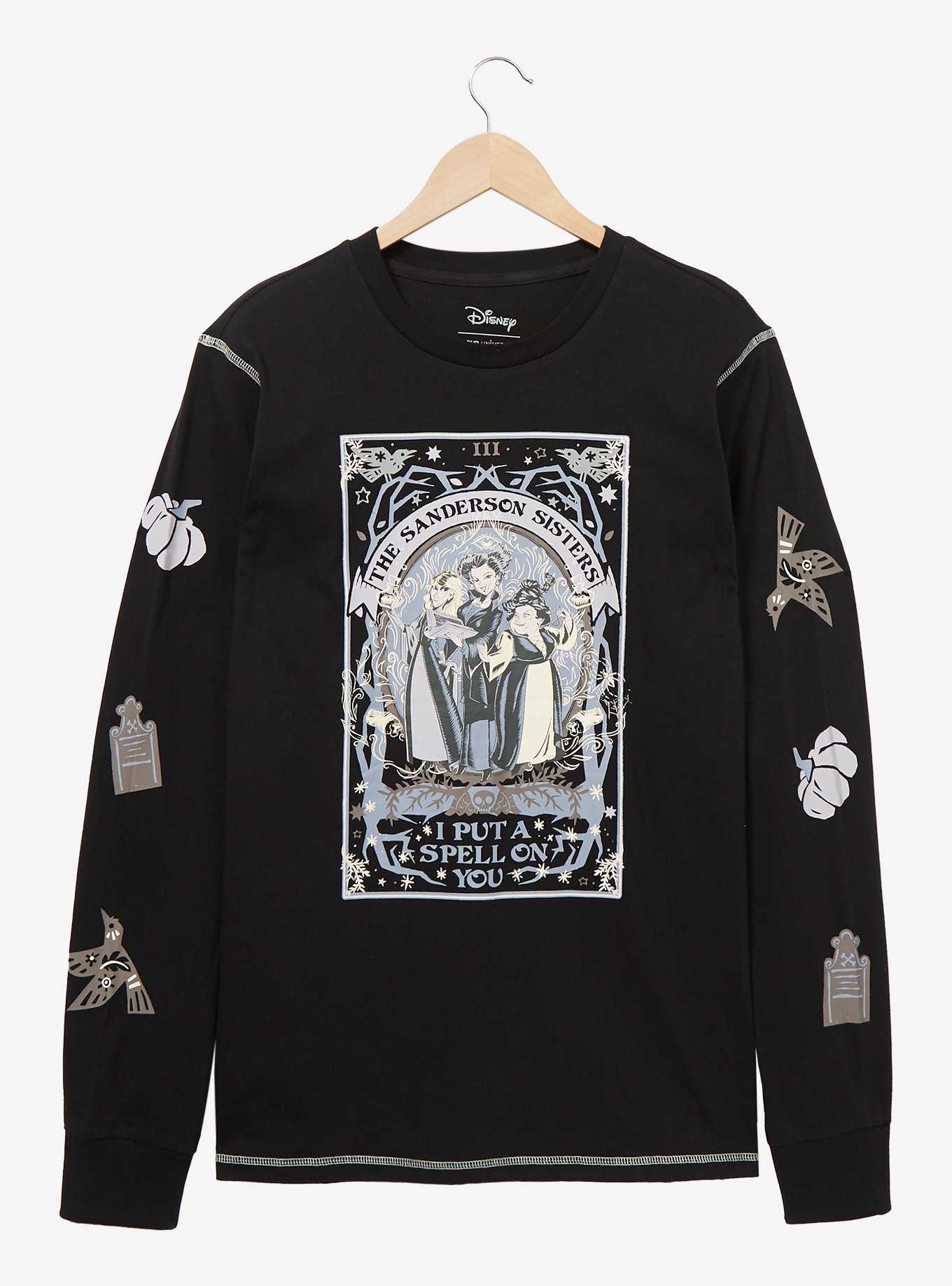 Disney Hocus Pocus Icons Long Sleeve T-Shirt - BoxLunch Exclusive, , hi-res
