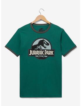 Jurassic Park Logo Ringer T-Shirt - BoxLunch Exclusive , , hi-res