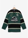 Jurassic Park Logo Hockey Jersey - BoxLunch Exclusive, GREEN, hi-res
